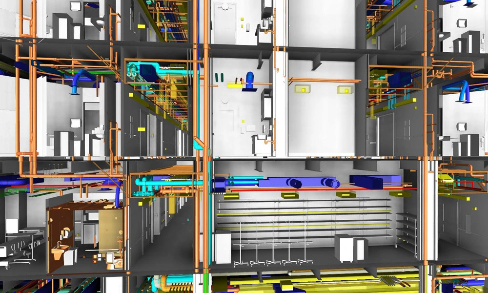Hospital room MEP model