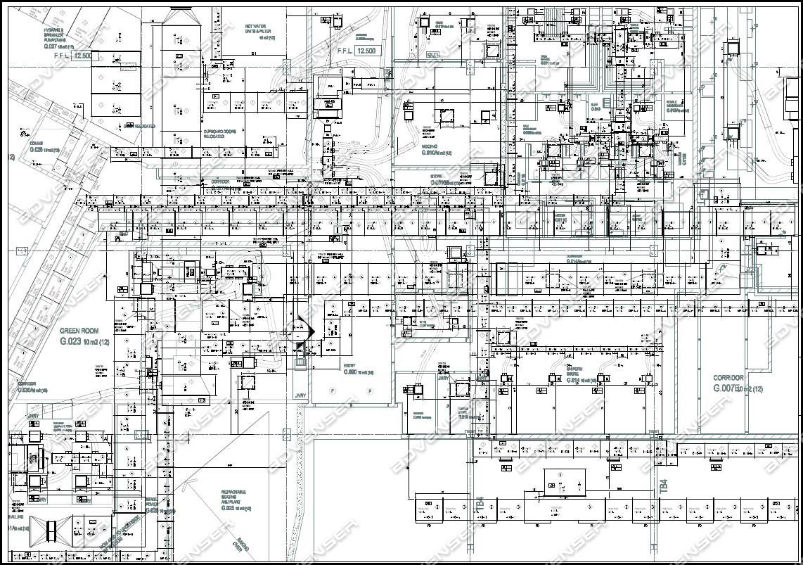 Shop Fabrication Drawings done by Advenser