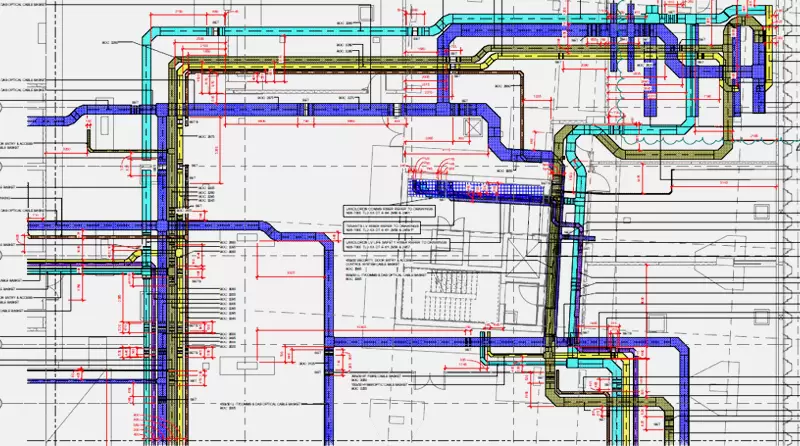 Electrical BIM Shop drawings done by Advenser