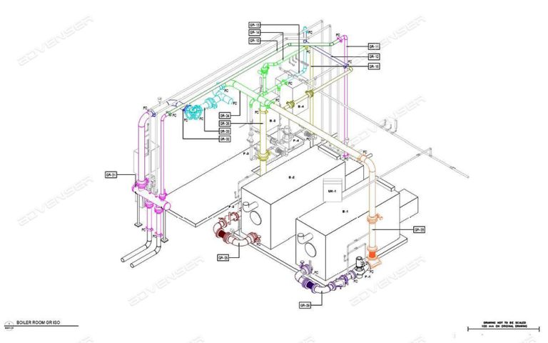 Mechanical and Utility Piping Drawings