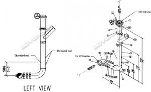 Mechanical piping spool drawing