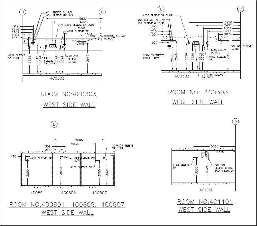 MEP Shop Drawings Fabrication Drawing